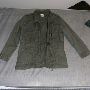 Kensie jeans green army jacket
